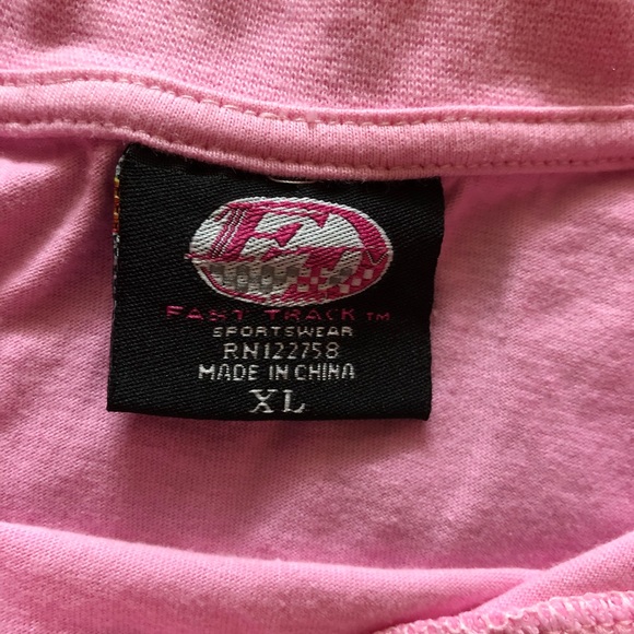 ✨2 for $8✨Fast Track Pink Graphic T-Shirt - Picture 3 of 4